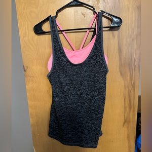 Small Old Navy Black Tank Top with Bra built in